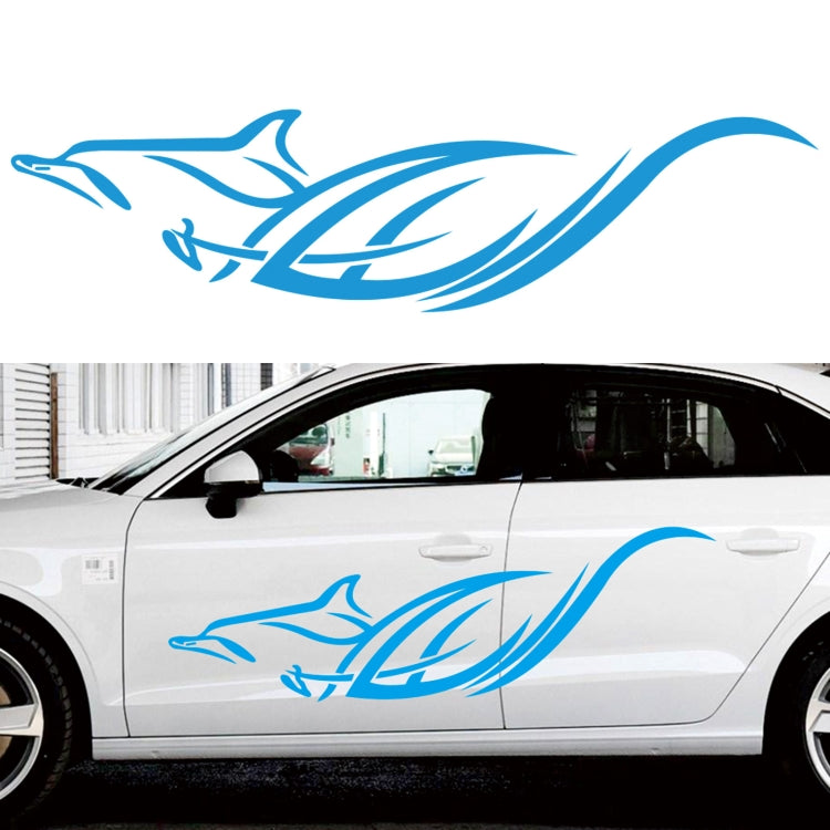 D-905 Animal Pattern Car Modified Decorative Sticker — Red