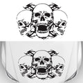 D-923 Three Skulls Pattern Car Modified Decorative Sticker