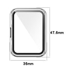 PC + Tempered Glass Integrated Watch Case