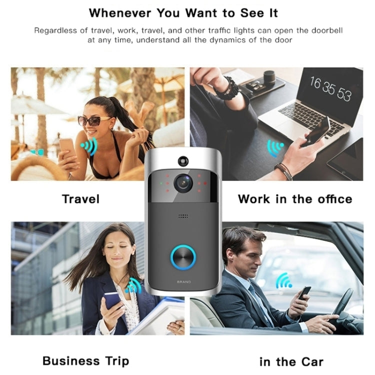 M3 720P Smart WIFI Ultra Low Power Video Visual Doorbell With Ding Dong Version — view 13