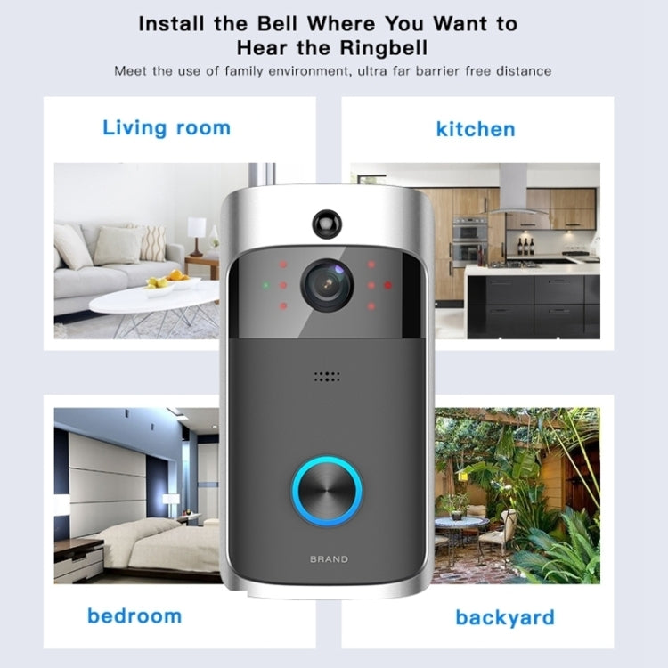 M3 720P Smart WIFI Ultra Low Power Video Visual Doorbell With Ding Dong Version — view 15