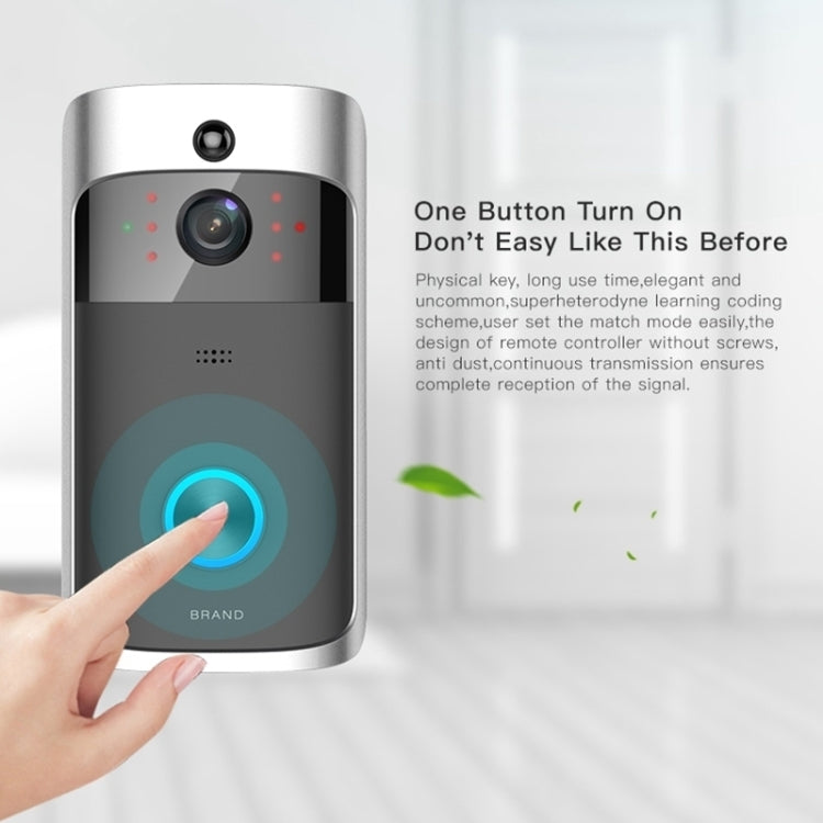 M3 720P Smart WIFI Ultra Low Power Video Visual Doorbell With Ding Dong Version — EU Plug