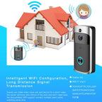 M3 720P Smart WIFI Ultra Low Power Video Visual Doorbell With Ding Dong Version — AU Plug