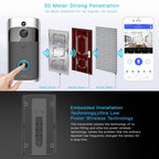 M3 720P Smart WIFI Ultra Low Power Video Visual Doorbell With Ding Dong Version — view 8