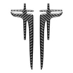 Car Carbon Fiber Body Random Decorative Stickers
