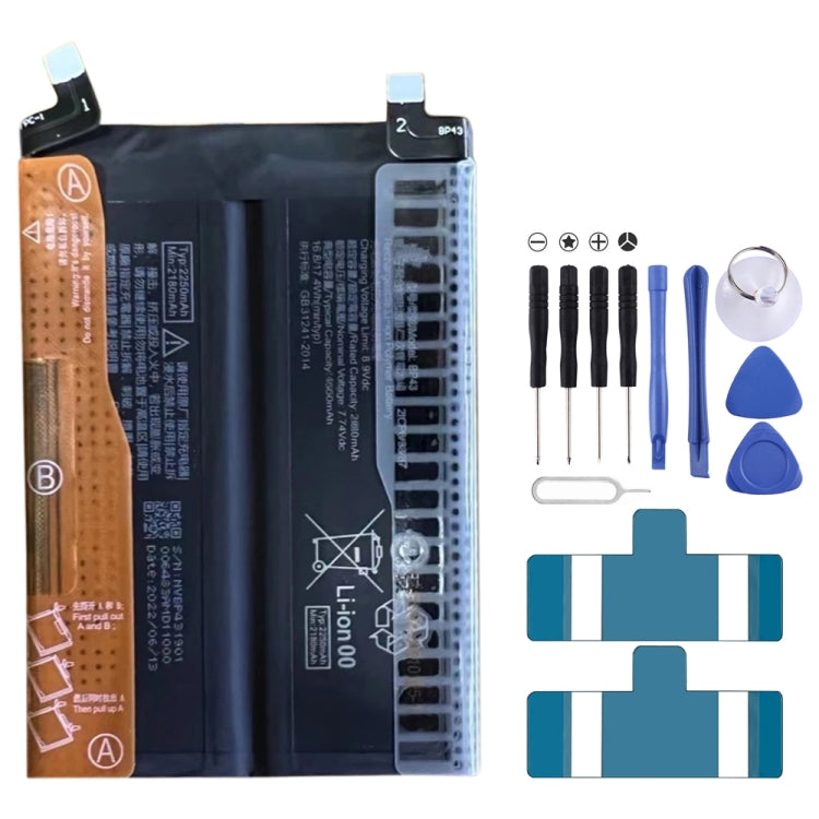BN53 4820 mAh Li-Polymer Battery Replacement For Xiaomi Redmi Note 9 Pro 5G
