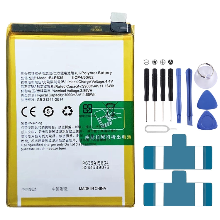 BLP855 4500 mAh Li-Polymer Battery Replacement For OPPO Reno6 Pro 5G / K9 Pro — BLP639