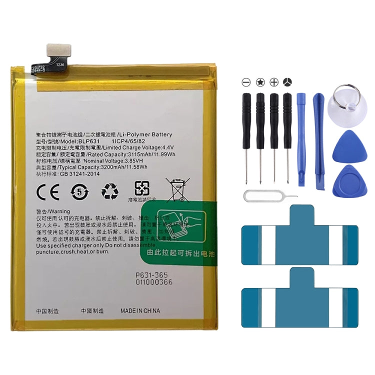 BLP855 4500 mAh Li-Polymer Battery Replacement For OPPO Reno6 Pro 5G / K9 Pro — BLP663