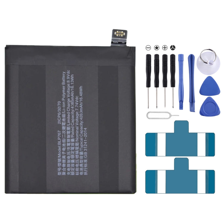 BLP855 4500 mAh Li-Polymer Battery Replacement For OPPO Reno6 Pro 5G / K9 Pro — BLP781