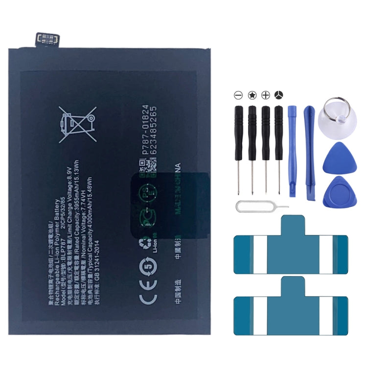 BLP855 4500 mAh Li-Polymer Battery Replacement For OPPO Reno6 Pro 5G / K9 Pro — BLP755 For OPPO K7x