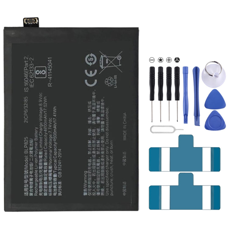 BLP855 4500 mAh Li-Polymer Battery Replacement For OPPO Reno6 Pro 5G / K9 Pro — BLP839