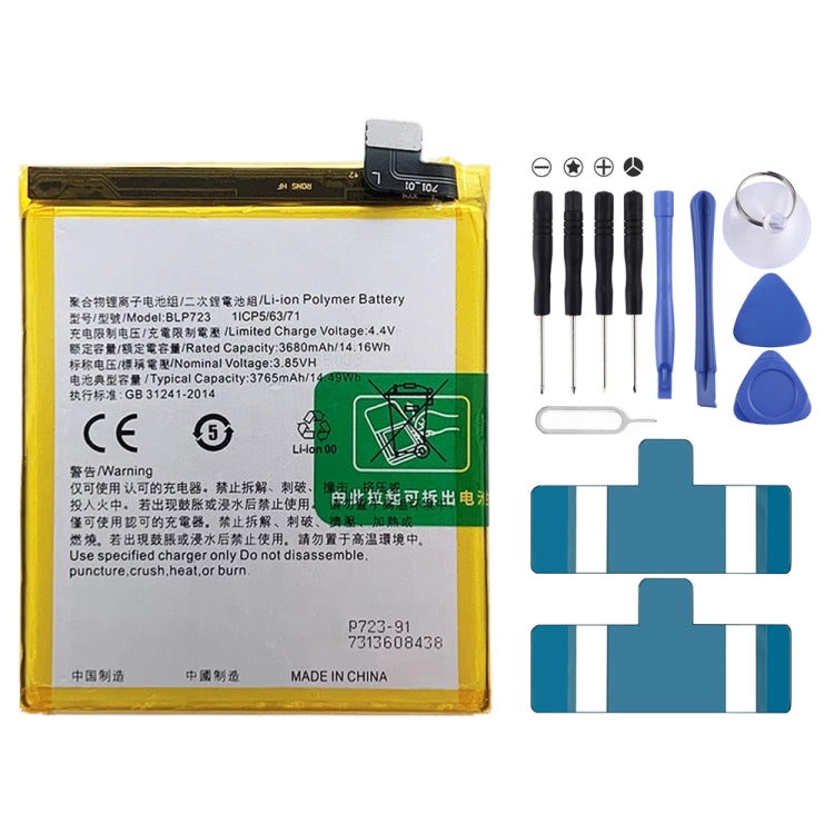 BLP855 4500 mAh Li-Polymer Battery Replacement For OPPO Reno6 Pro 5G / K9 Pro — BLP693