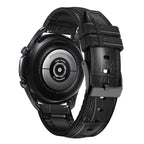 For Huawei Watch GT3 Pro 46mm Bamboo Joint Texture Silicone Leather Watch Band
