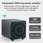 D90 Home Theater Audio Echo Wall Soundbar Subwoofer Audio