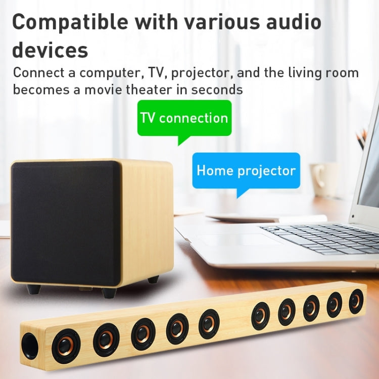D90 Home Theater Audio Echo Wall Soundbar Subwoofer Audio