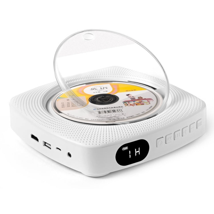 Kecag KC-609 Wall Mounted Home DVD Player Bluetooth CD Player — Pink
