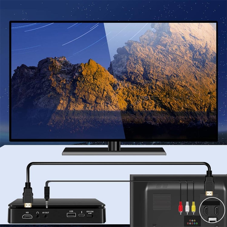 Kecag KC-708 Home Plug-in Mini HD DVD Player