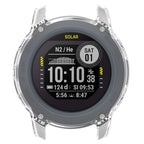 Half Coverage Hollowed TPU Watch Case — Transparent Black