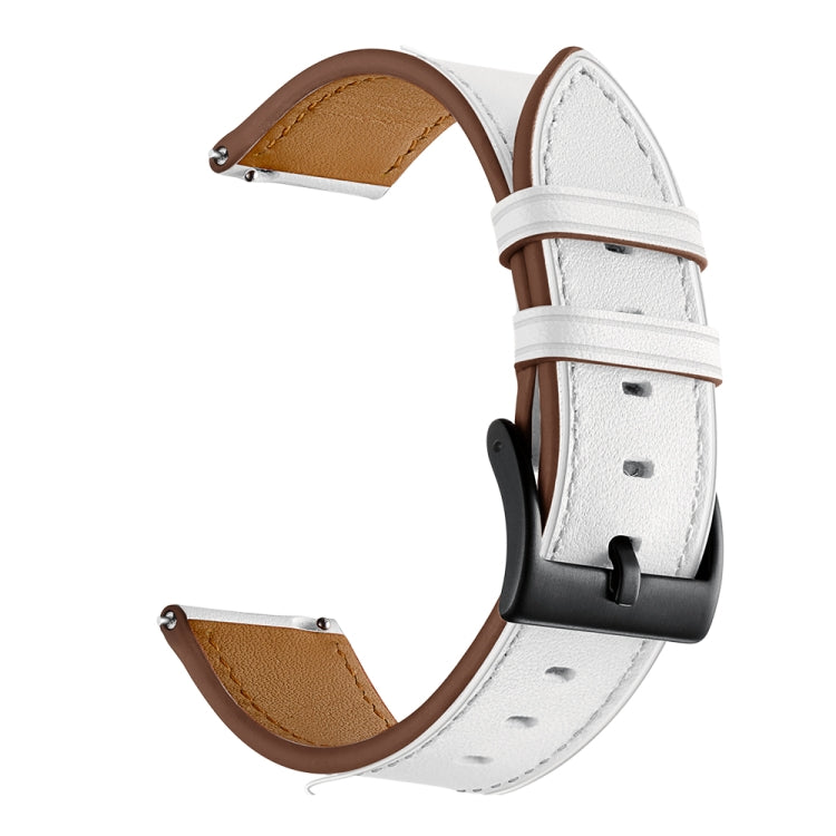 First Layer Leather Sewing Thread Watch Band 20mm / 22mm