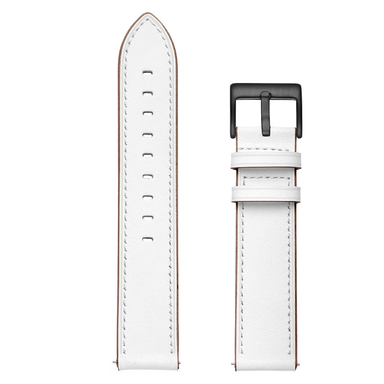 First Layer Leather Sewing Thread Watch Band 20mm / 22mm
