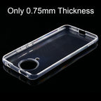 Full Coverage TPU Transparent Mobile Phone Case, For iPhone SE 2022 / SE 2020