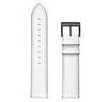 22mm Cowhide Leather Sewing Thread Watch Band
