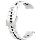 22mm Color Hole Silicone Watch Band