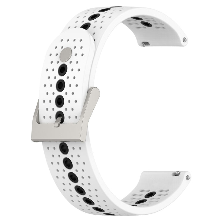 22mm Color Hole Silicone Watch Band