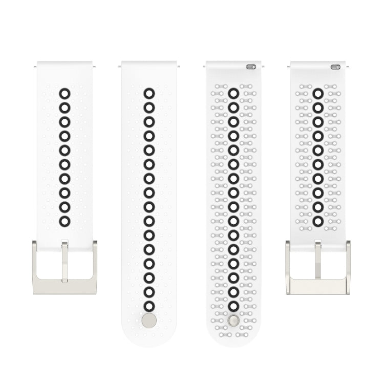 22mm Color Hole Silicone Watch Band