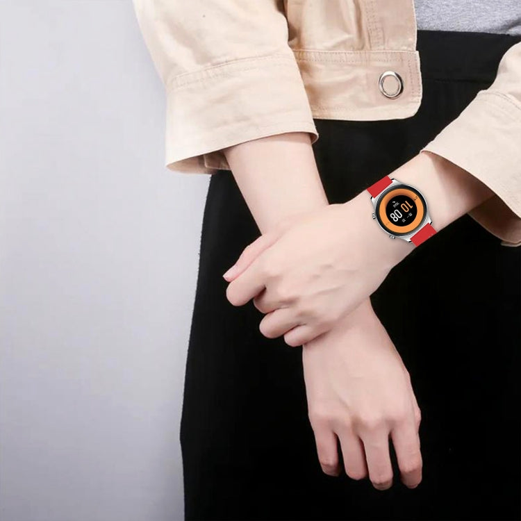 22mm Color Hole Silicone Watch Band