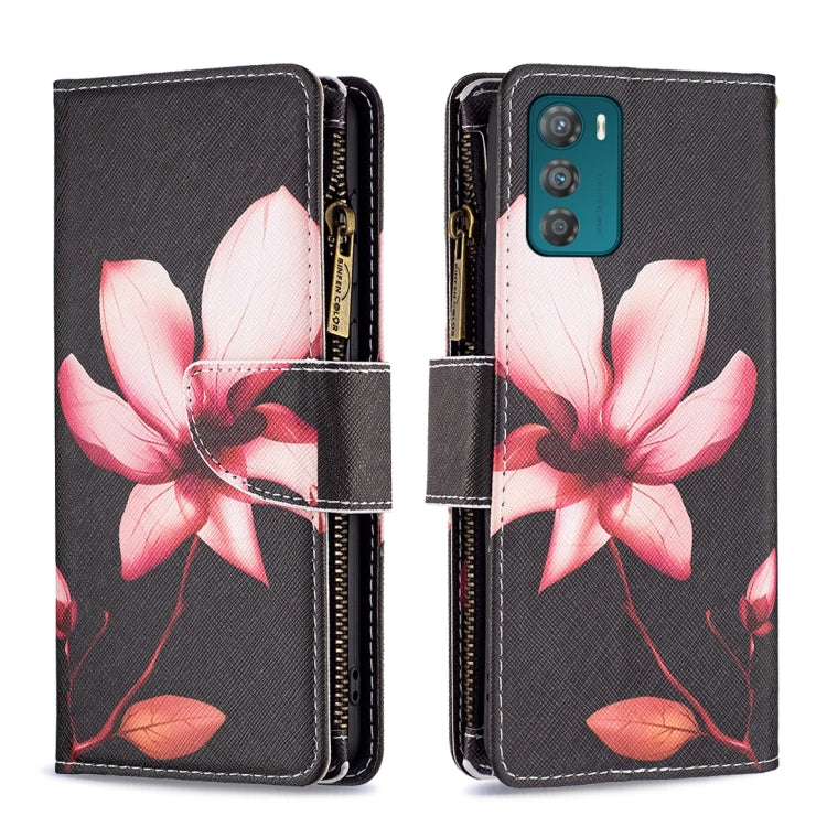 Colored Drawing Pattern Zipper Leather Phone Case — view 31