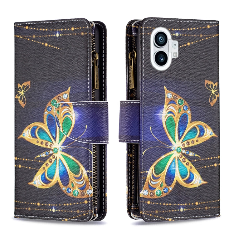 Colored Drawing Pattern Zipper Leather Phone Case — view 38