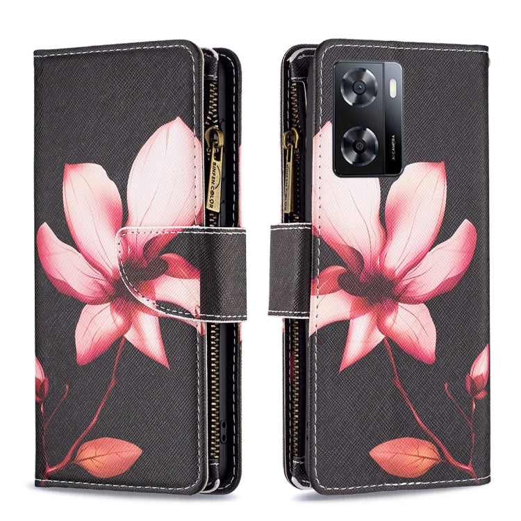 Colored Drawing Pattern Zipper Leather Phone Case — view 34