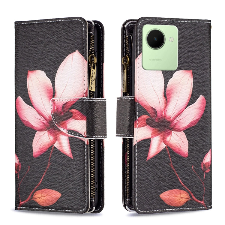 Colored Drawing Pattern Zipper Leather Phone Case — view 35