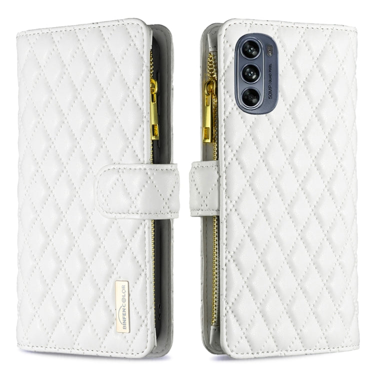 Diamond Lattice Zipper Wallet Leather Flip Phone Case