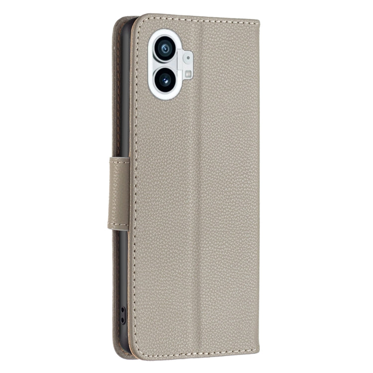 Litchi Texture Pure Color Leather Phone Case