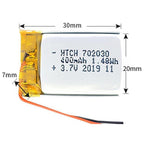 2 PCS Li-Polymer Battery Replacement
