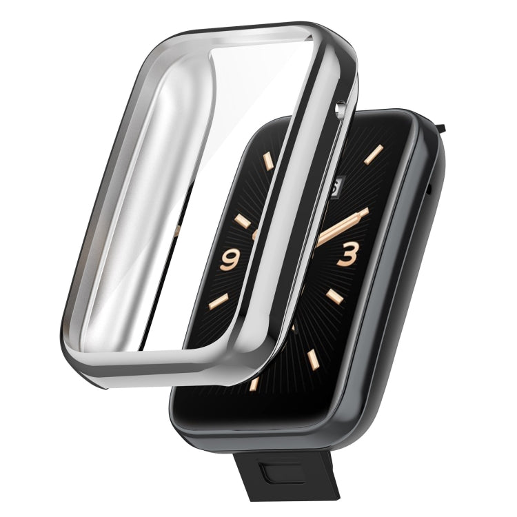 For Xiaomi Mi Band 7 Pro Full Coverage TPU Electroplating Protective Case — Gold