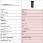 NEJE MASTER 3 3500 B30635 Laser Engraver with B30635 Laser Module