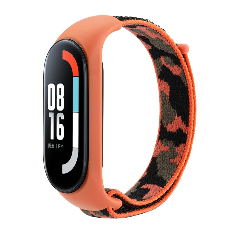Nylon Loop Integrated Camo Woven Strap