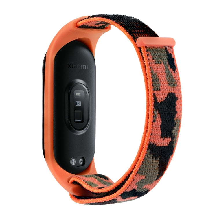 Nylon Loop Integrated Camo Woven Strap