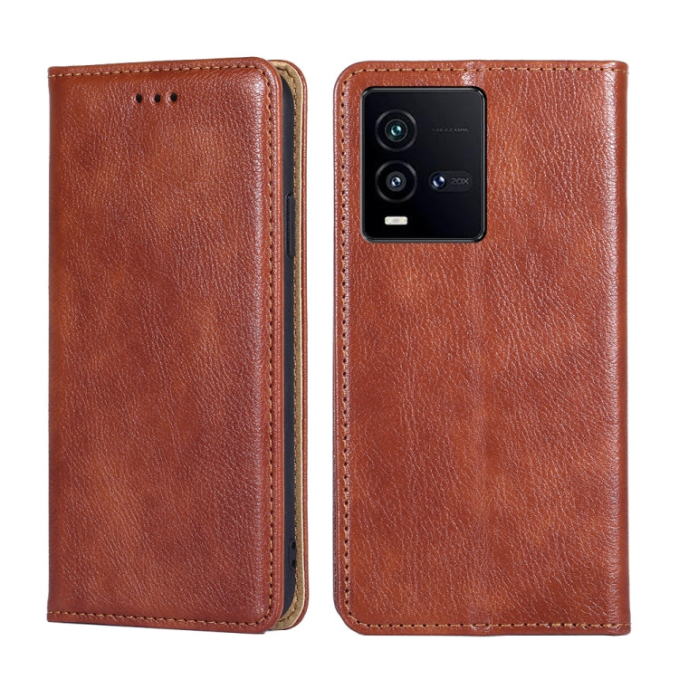 Gloss Oil Solid Color Magnetic Leather Phone Case, For Nothing Phone 1