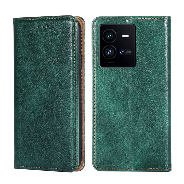 Gloss Oil Solid Color Magnetic Leather Phone Case, For Nothing Phone 1