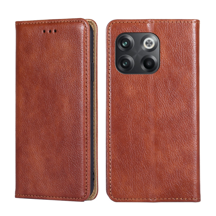 Gloss Oil Solid Color Magnetic Leather Phone Case, For Nothing Phone 1