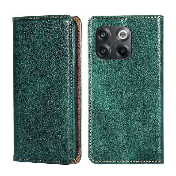 Gloss Oil Solid Color Magnetic Leather Phone Case, For Nothing Phone 1