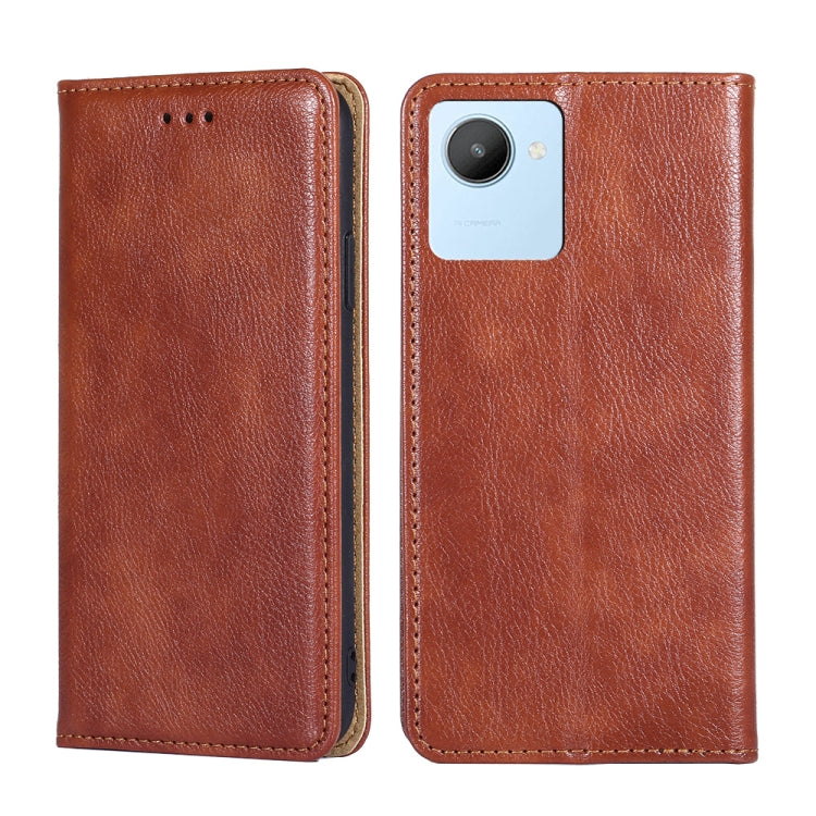 Gloss Oil Solid Color Magnetic Leather Phone Case, For Nothing Phone 1
