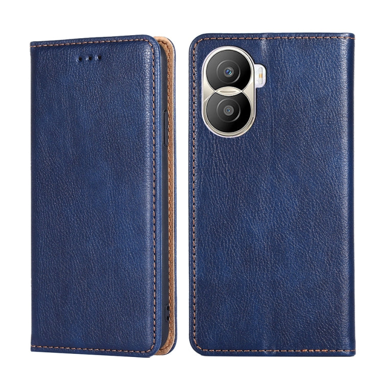 Gloss Oil Solid Color Magnetic Leather Phone Case, For Nothing Phone 1