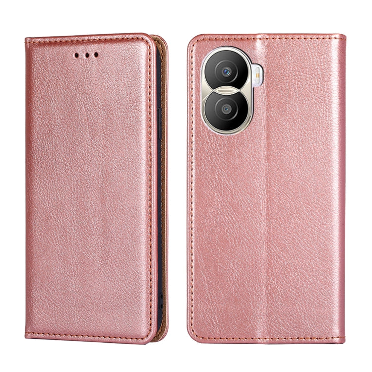 Gloss Oil Solid Color Magnetic Leather Phone Case, For Nothing Phone 1