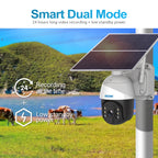ESCAM QF624 1080P HD IP66 Waterproof WiFi Solar Panel PT IP Camera without Battery