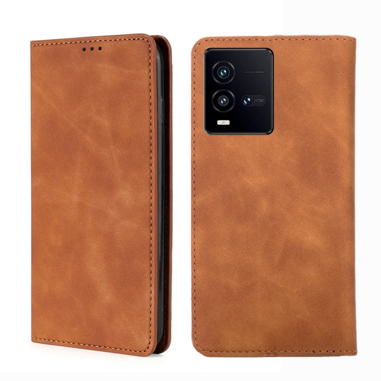 Skin Feel Magnetic Horizontal Flip Leather Phone Case, For Nothing Phone 1